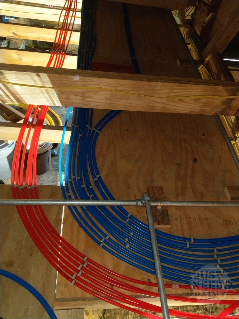 Laguna Beach repipe service photo showing plumbing access, fittings, and finish planning